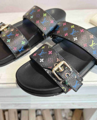 Louis Vuitton Women's Monogram Flat Slides