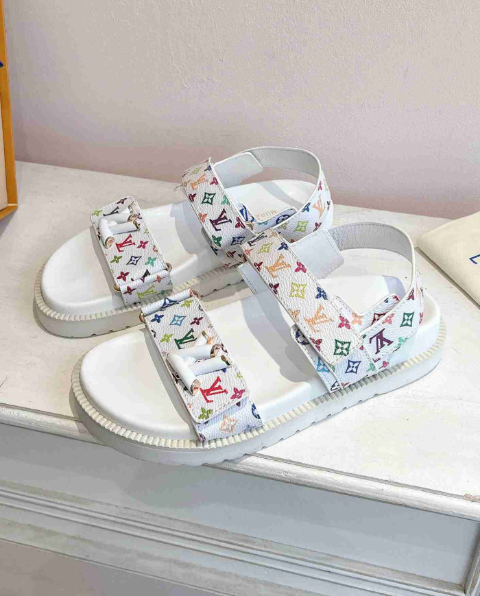 Louis Vuitton Women's Monogram Sandals
