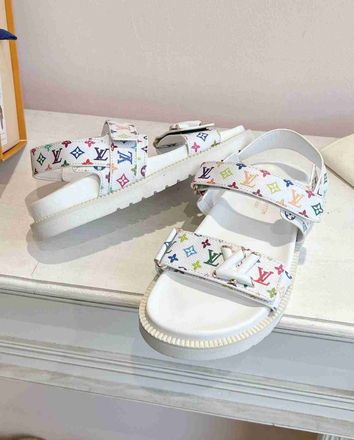 Louis Vuitton Women's Monogram Sandals