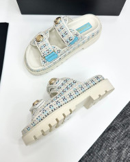 Chanel Women's Classic Logo Casual Slippers