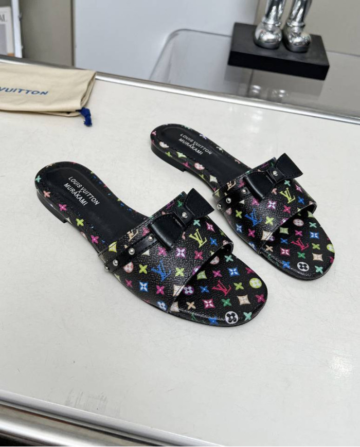 Louis Vuitton Murakami Flat Slippers