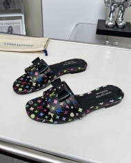 Louis Vuitton Murakami Flat Slippers