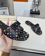 Louis Vuitton Murakami Flat Slippers