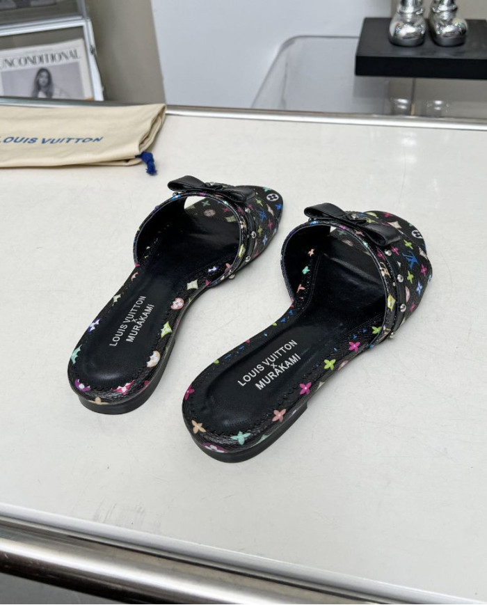 Louis Vuitton Murakami Flat Slippers