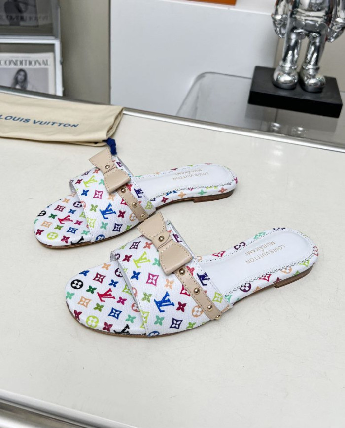 Louis Vuitton Murakami Flat Slippers