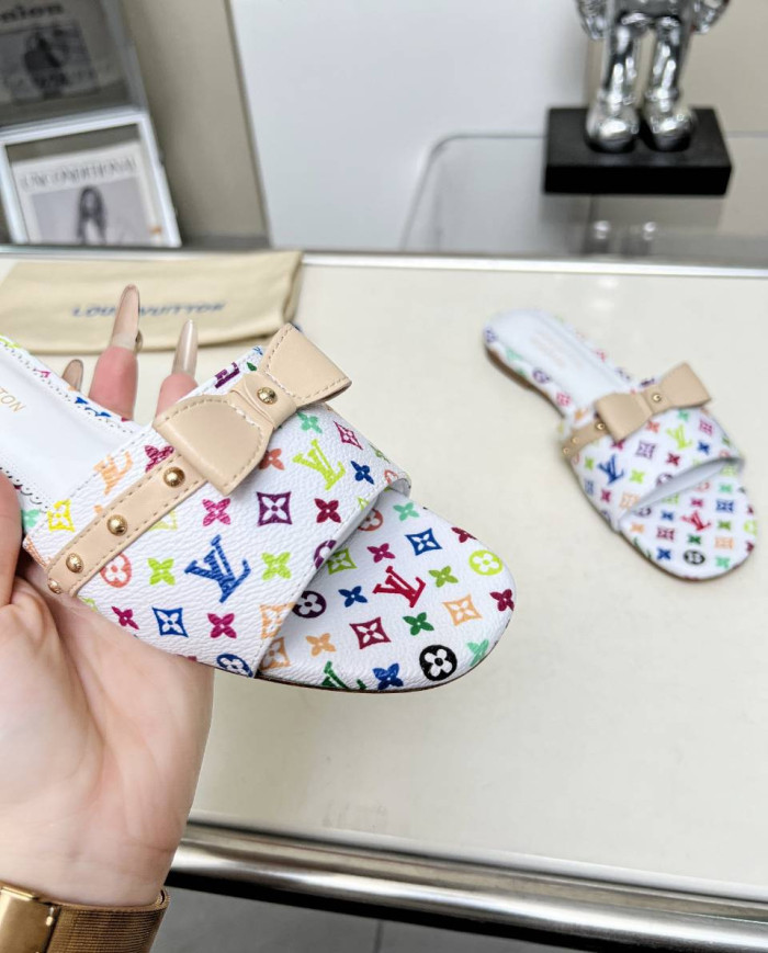 Louis Vuitton Murakami Flat Slippers