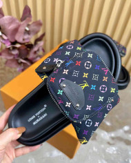 Louis Vuitton Women's LV Takashi Murakami Casual Slide Slipers