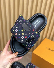 Louis Vuitton Women's LV Takashi Murakami Casual Slide Slipers
