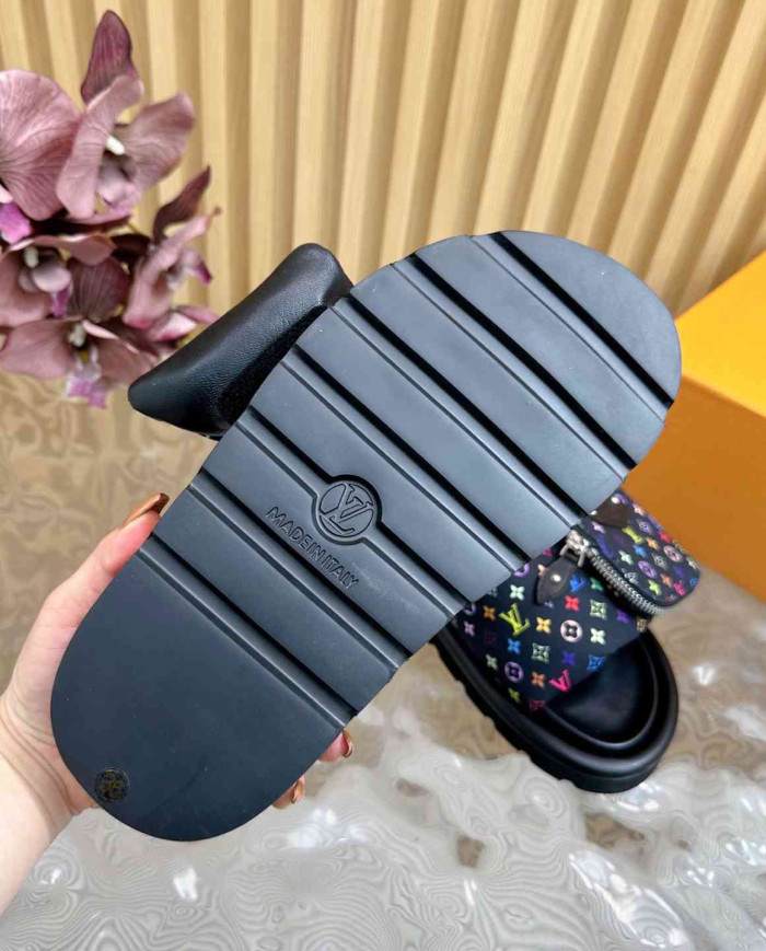 Louis Vuitton Women's LV Takashi Murakami Casual Slide Slipers