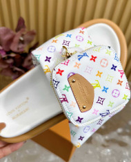 Louis Vuitton Women's LV Takashi Murakami Casual Slide Slipers