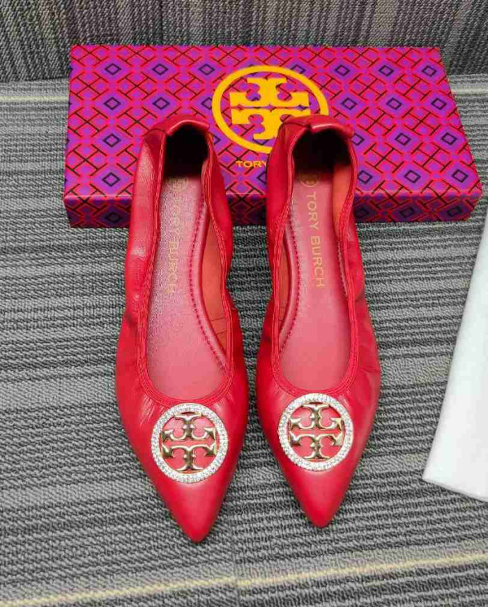 Tory Burch Pointed Soft Flats