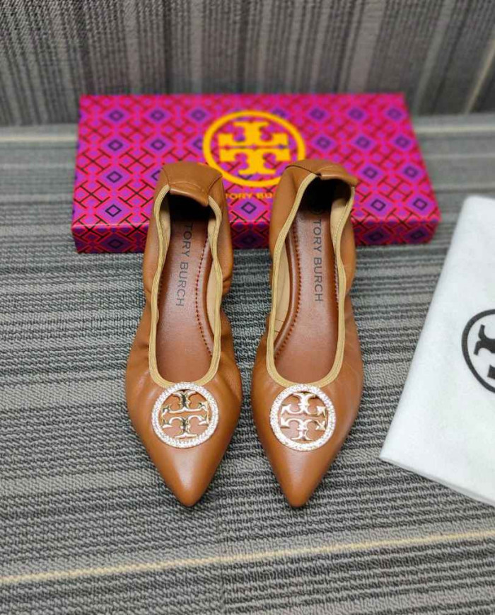 Tory Burch Pointed Soft Flats