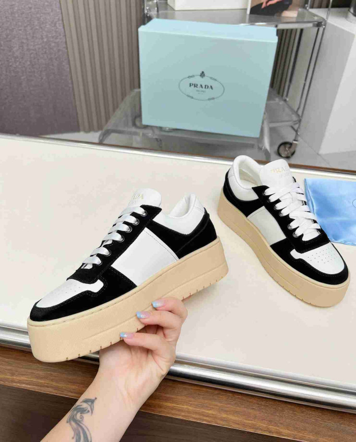 Prada Women's Downtown Bold Sneakers