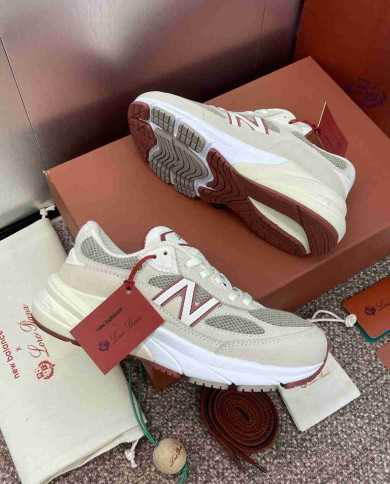 New Balance x Loro Piana 990v6 Collaboration Sneakers