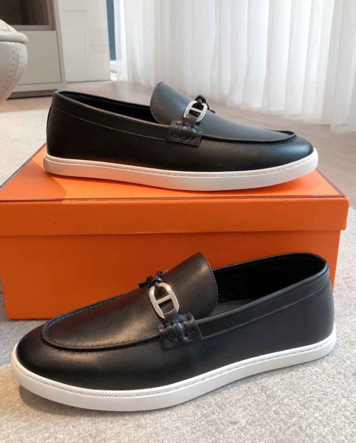 Hermes Moccasin Loafers