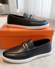 Hermes Moccasin Loafers