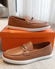 Hermes Moccasin Loafers