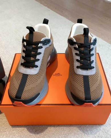 Hermes Men's Casual Sports Sneakers