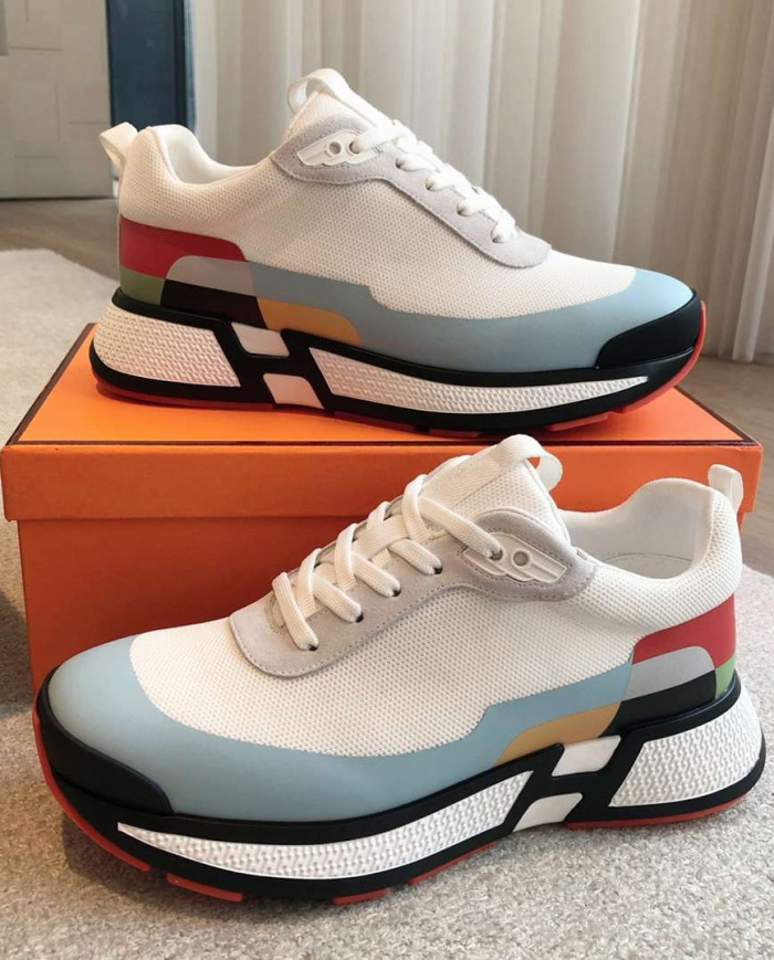 Hermes Men's Casual Sports Sneakers
