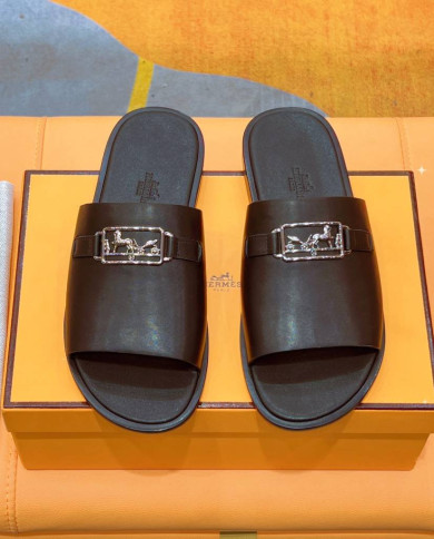 Hermes Men's Casual Slides