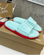 Christian Louboutin Spiked Casual Slides