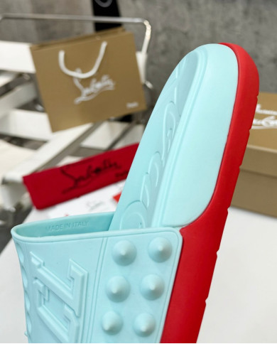 Christian Louboutin Spiked Casual Slides