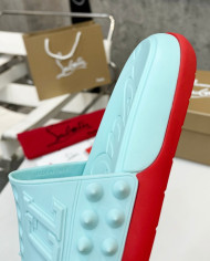 Christian Louboutin Spiked Casual Slides