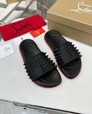 Christian Louboutin Spiked Casual Slides