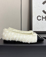 Chanel Classic Tweed Flats