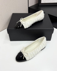 Chanel Classic Tweed Flats