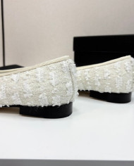 Chanel Classic Tweed Flats