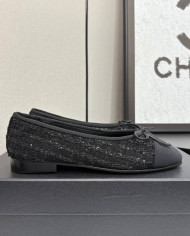 Chanel Classic Tweed Flats