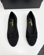 Chanel Classic Tweed Flats