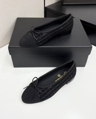 Chanel Classic Tweed Flats