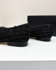 Chanel Classic Tweed Flats