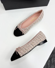 Chanel Classic Tweed Flats