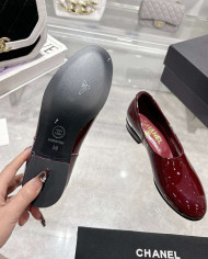 Chanel Women's Patent Leather Flats