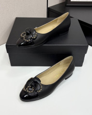 Chanel Women's Colorblock Camellia Flats