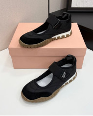 Miu Miu Women's Velcro Outdoor Casual Shoes