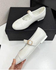 Chanel Women's Buckle Mary Jane Shoes