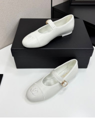 Chanel Women's Buckle Mary Jane Shoes