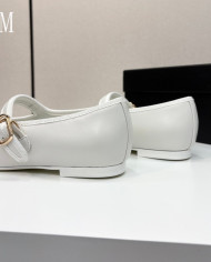 Chanel Women's Buckle Mary Jane Shoes