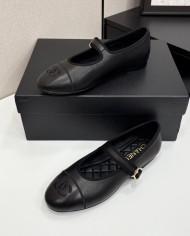 Chanel Women's Buckle Mary Jane Shoes