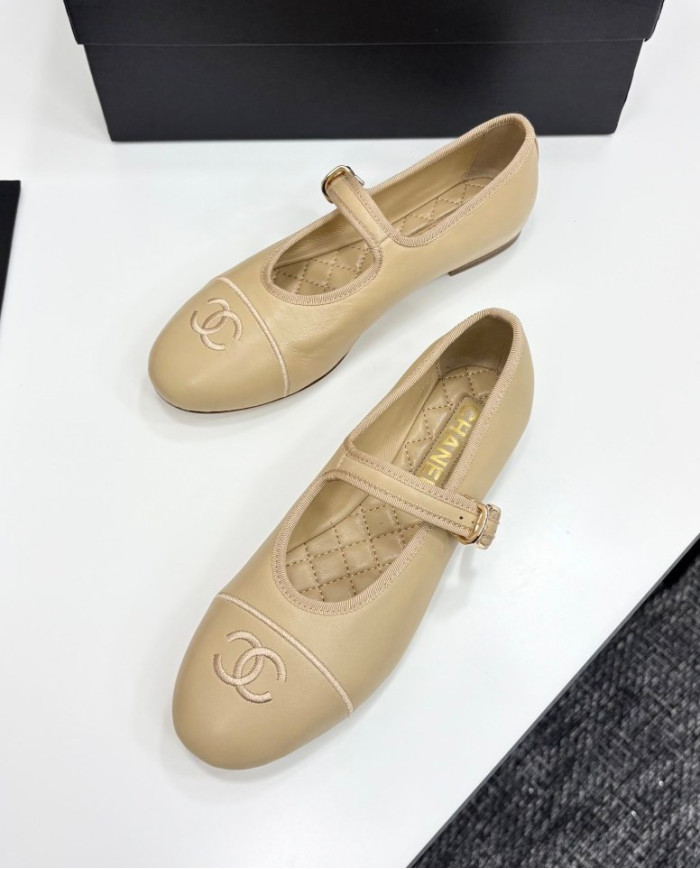 Chanel Women's Buckle Mary Jane Shoes