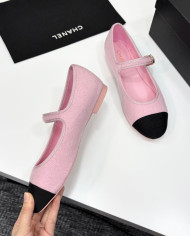 Chanel Women's Tweed Colorblock Mary Jane Shoes