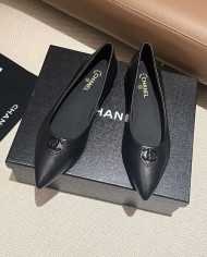Chanel Women's Pointed Toe Flats