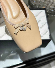 Alexander Wang Women's Square Toe Bow Flats