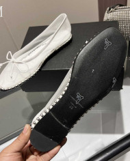 Alexander Wang Women's Studded Mesh Bow Flats