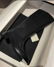 Chanel Classic CC Logo Knee-High Boots