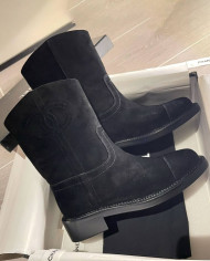 Chanel Women's Mid Calf Boots